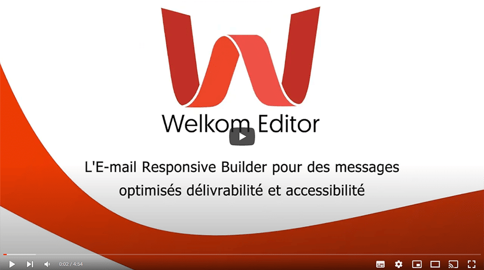 Découvrez en vidéo welkom editor